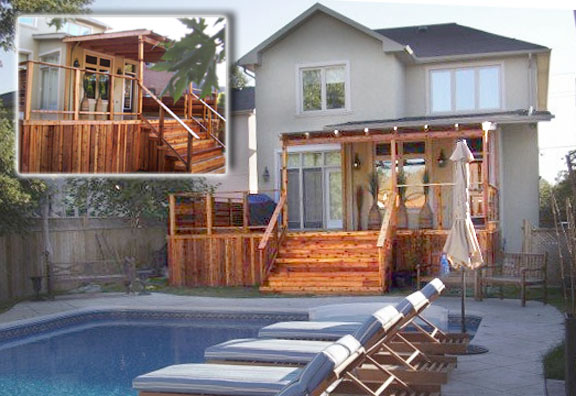 Pool Deck with Veranda