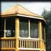 Screened in Gazebo