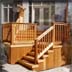 Deck with Stairway
